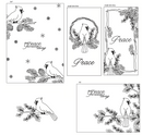 Maymay's Winter Peace 4x6 Stamp Set {A281}