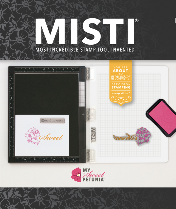 My Sweet Petunia Black Misti Original Stamping Tool {F16}