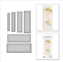 Spellbinders Postage Edge Slimline Die Set {C303}