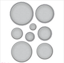 Spellbinders Postage Edge Circles Die Set {C315}
