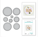 Spellbinders Postage Edge Circles Die Set {C315}