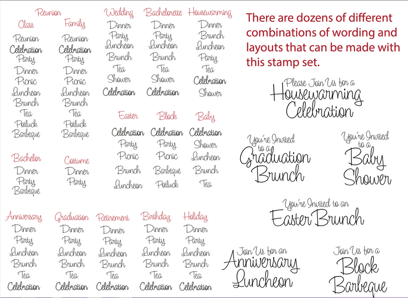 Maymay's Occasionally 6x8 Stamp Set {A287}