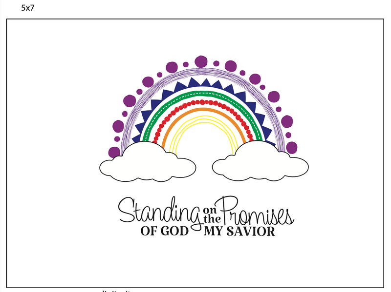 Maymay's His Promise 4x6 Stamp Set {A289}