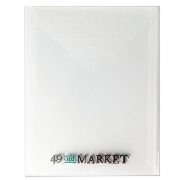 49 and Market 6.5x8.5 Flat Storage Envelope 3pk. {F115}