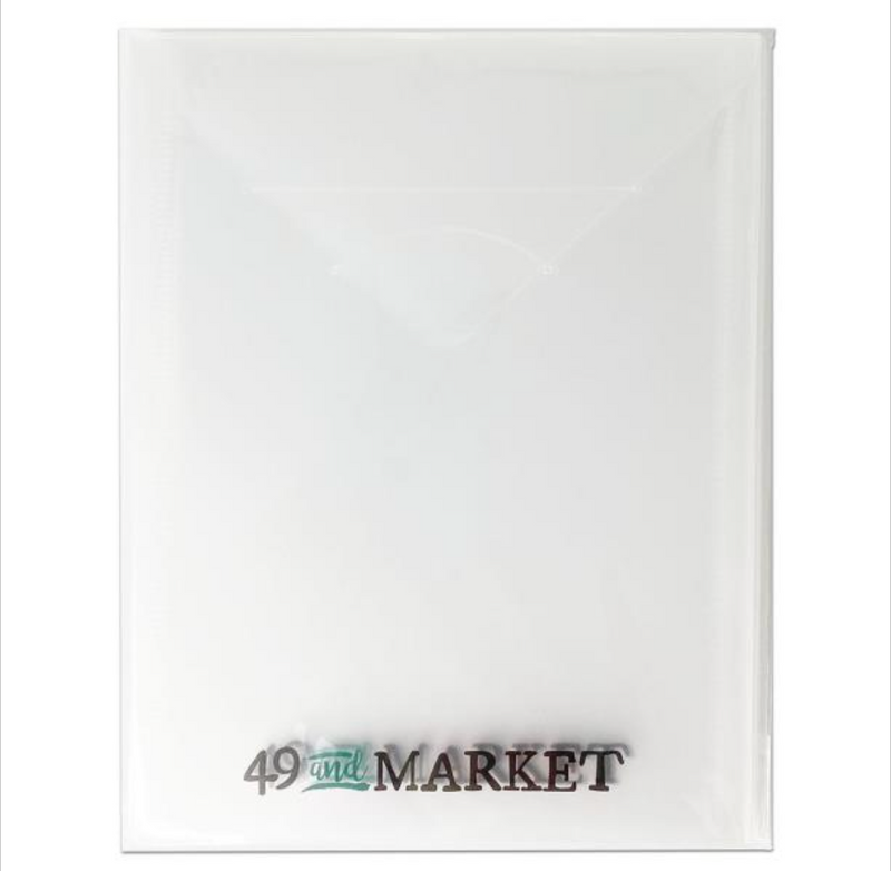 49 and Market 6.5x8.5 Flat Storage Envelope 3pk. {F16}
