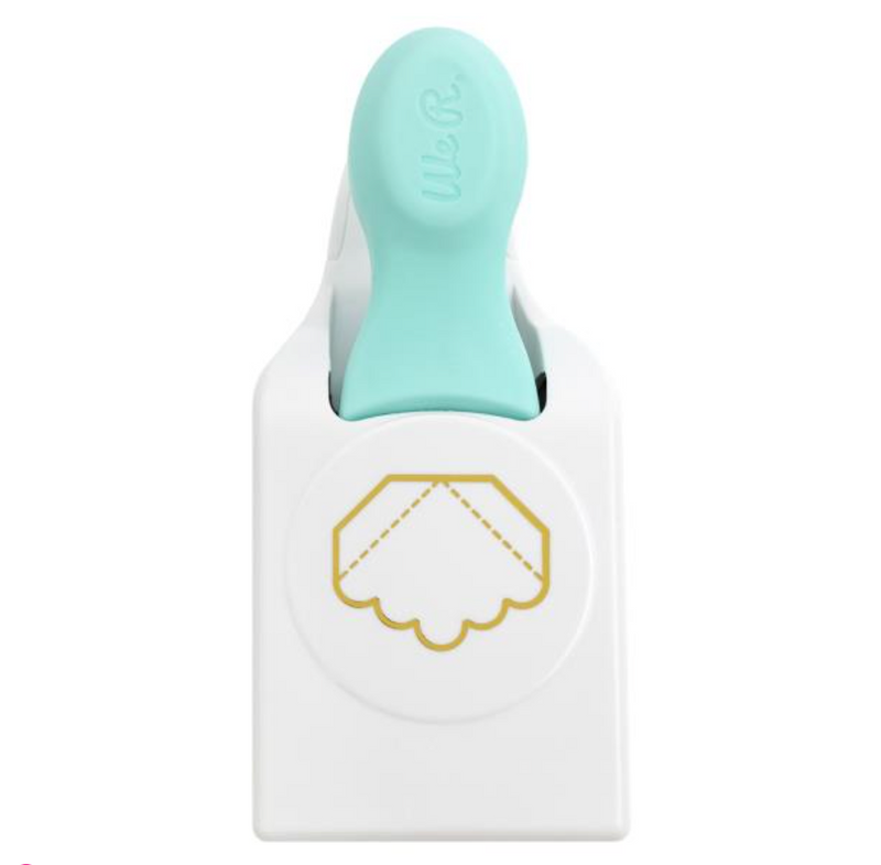 We R Memory Keepers Scalloped Embossing Photo Corner Punch {H106}