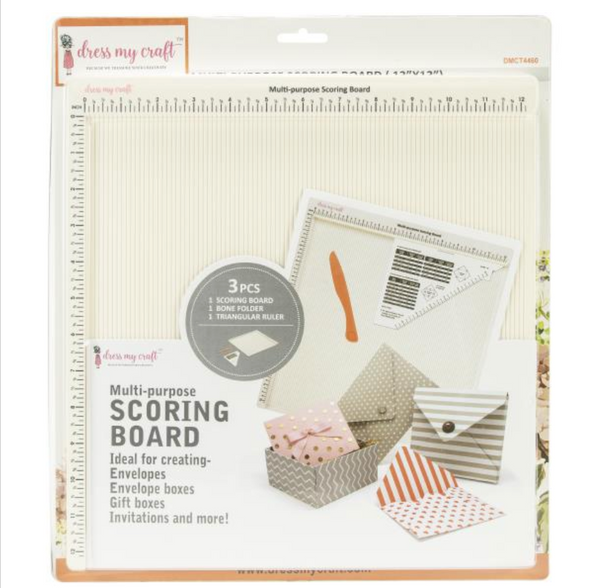 Dress My Craft 12x12 Multi-Purpose Scoring Board {H107-H108}