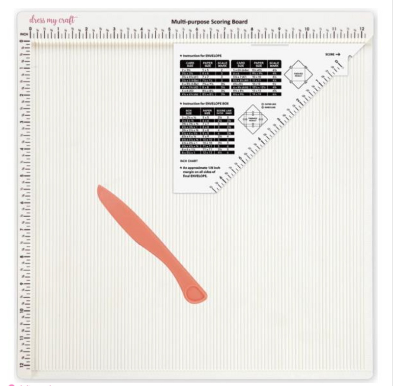 Dress My Craft 12x12 Multi-Purpose Scoring Board {H107-H108}