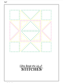 Maymay's Sew Perfect 4x6 Stamp Set {A290}