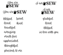 Maymay's Sew Perfect 4x6 Stamp Set {A290}