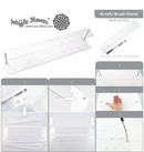 Waffle Flower Acrylic Brush Stand {H14}