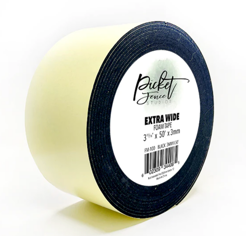 PIcket Fence Studios Black Extra Wide Foam Tape