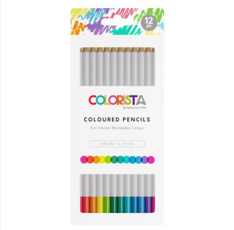 Spectrum Noir Colorista Bright & Vivid Colored Pencils {F305}