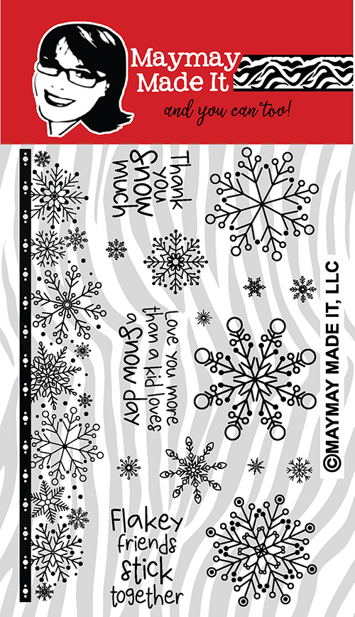 Maymay's Snow Day 4x6 Stamp Set {V63}