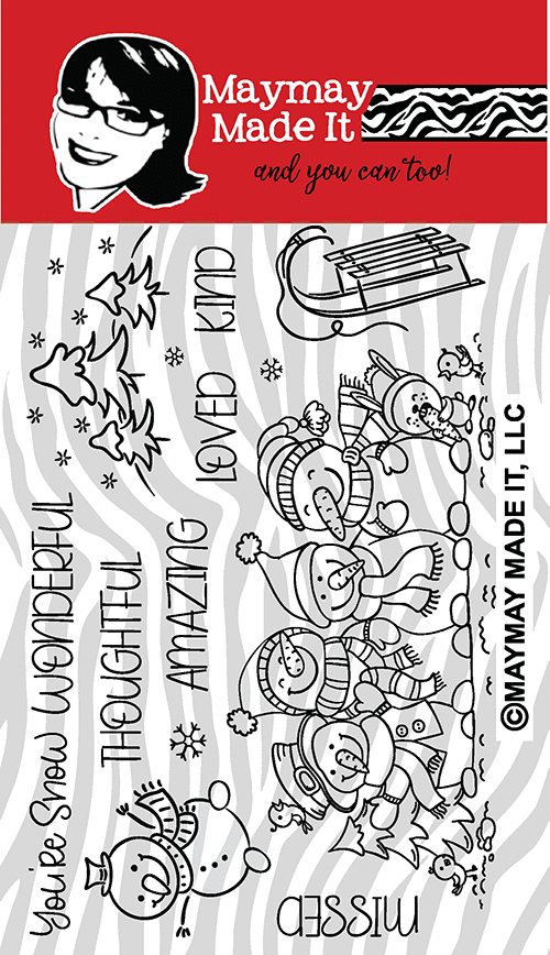 Maymay's Snow Wonderful 4x6 Stamp Set {V24}