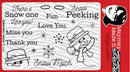 Maymay's Snow Peeking 4x6 Stamp Set {A50}