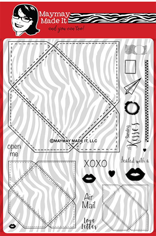 Maymay's The Envelope Please 6x8 Stamp Set {A91}