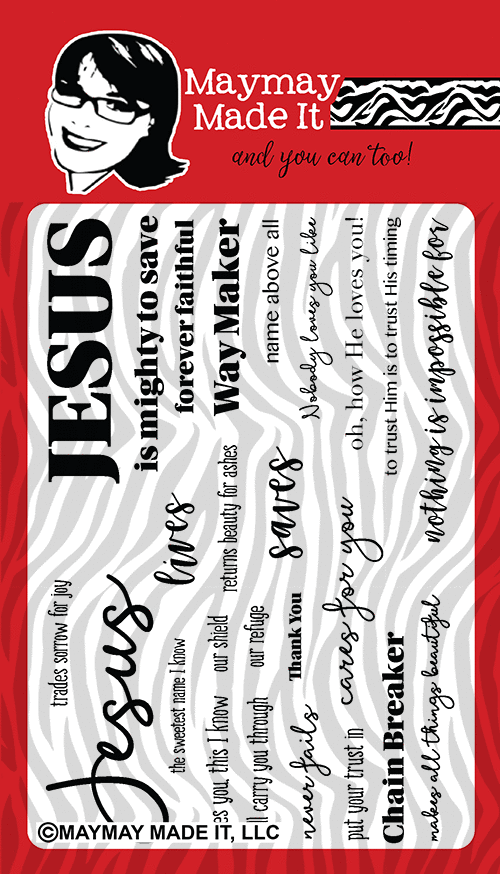 Maymay's The Name of Jesus 4x6 Stamp Set {A123}