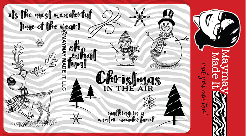 Maymay's Winter Wonderland 4x6 Stamp Set (A120)