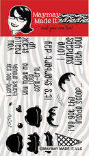 Maymay's Inside Scoop 4x6 Stamp Set {A134}