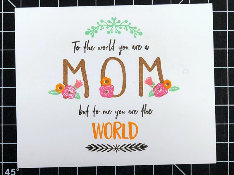 Maymay's Flowers for Mom 6x8 Stamp Set {V24}