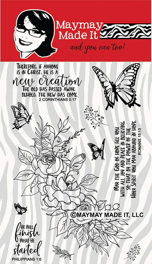 Maymay's New Creation 4x6 Stamp Set {A142}