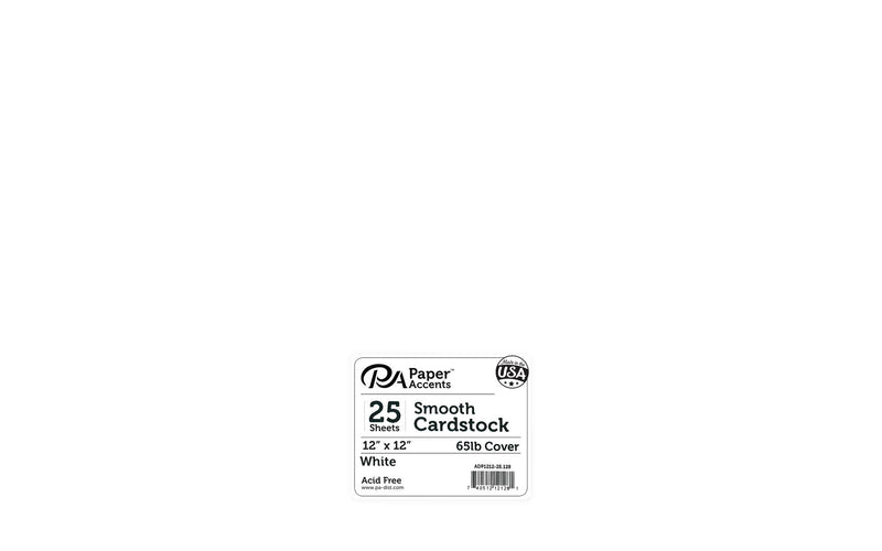 Paper Accents 12x12 Smooth Cardstock 65 lb.